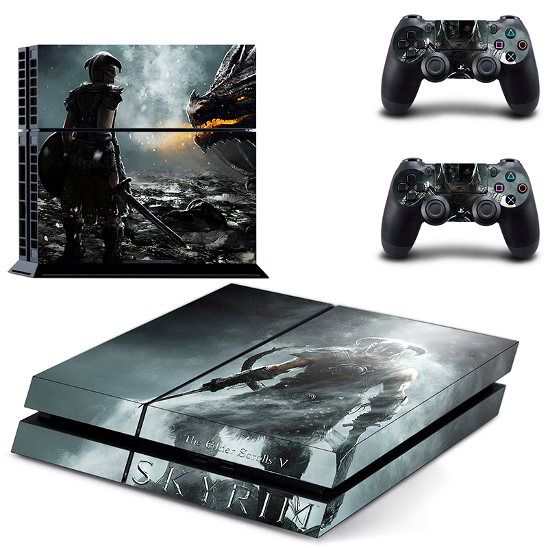 The Elder Scrolls V Skyrim PS4 Skin Sticker The Elder Scrolls V Skyrim PS4 Skin Sticker