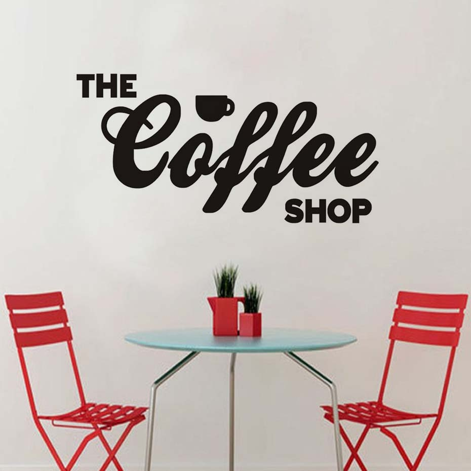 The Coffee Bar Wall Sticker For Coffee Shop - Sale up to 70% ...