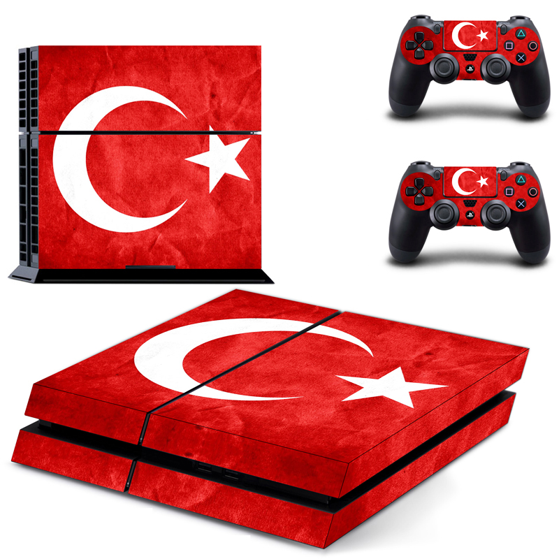 Turkey Flag PS4 Skin Sticker Turkey Flag PS4 Skin Sticker