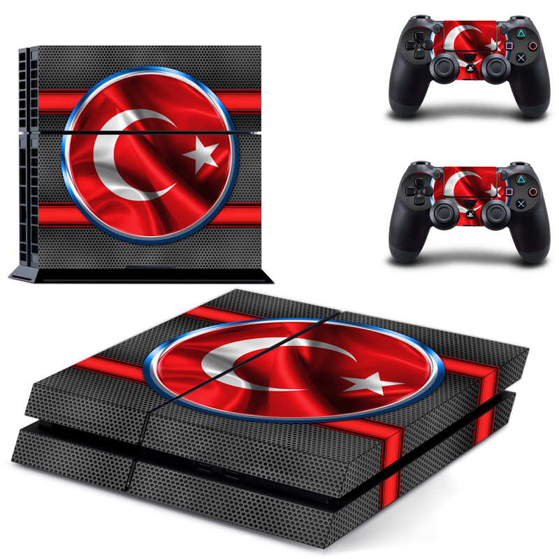Turkey Flag PS4 Skin Sticker Turkey Flag PS4 Skin Sticker