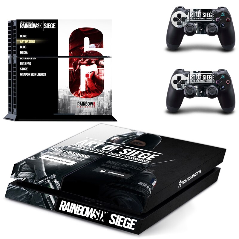 Tom Clancy's Rainbow Six Siege PS4 Skin Sticker Tom Clancy's Rainbow Six Siege PS4 Skin Sticker