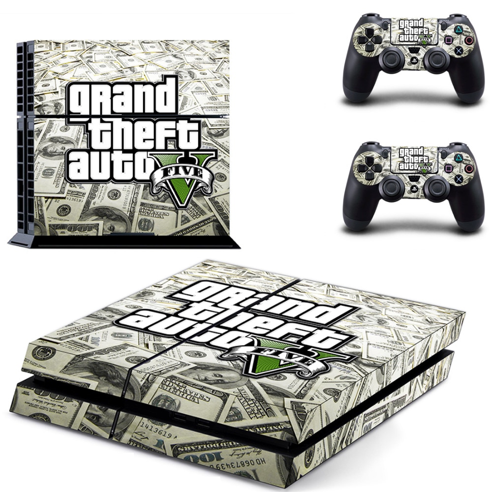 Grand Theft Auto V GTA 5 PS4 Skin Sticker Grand Theft Auto V GTA 5 PS4 Skin Sticker