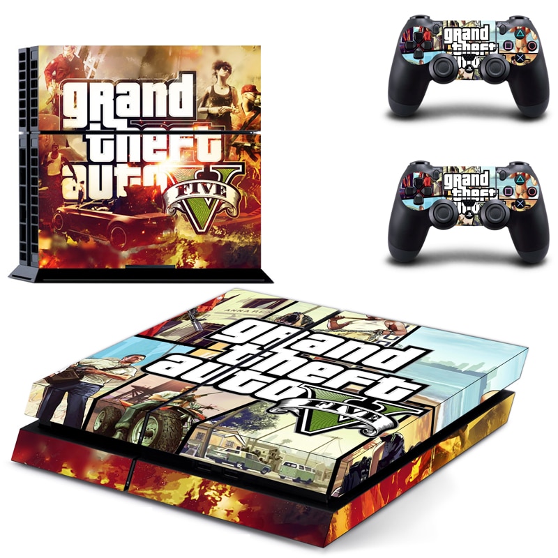 Grand Theft Auto V GTA 5 PS4 Skin Sticker Grand Theft Auto V GTA 5 PS4 Skin Sticker