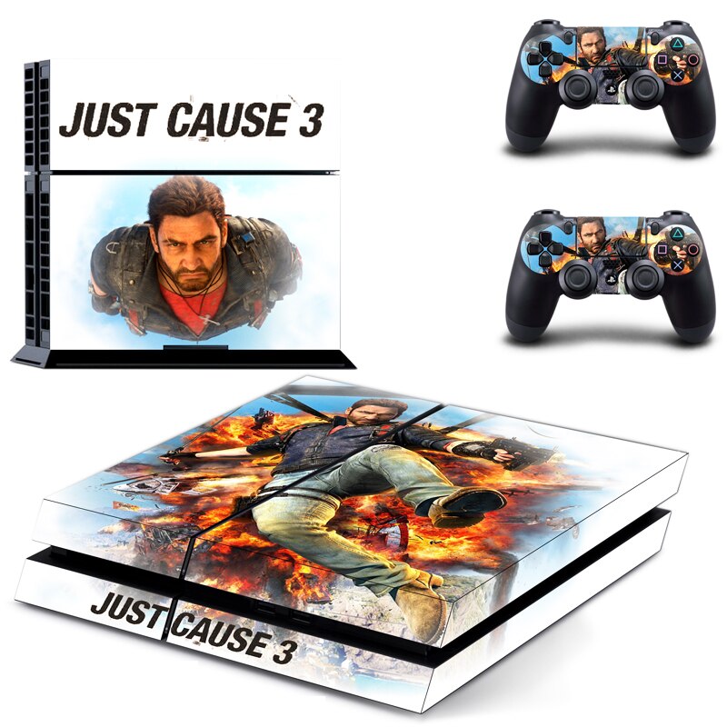Game Just Cause 3 PS4 Skin Sticker Game Just Cause 3 PS4 Skin Sticker