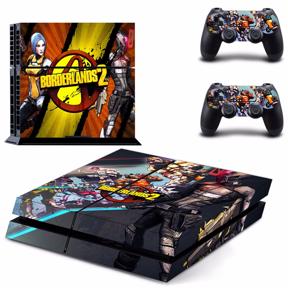 Borderlands 2 PS4 Skin Sticker Borderlands 2 PS4 Skin Sticker