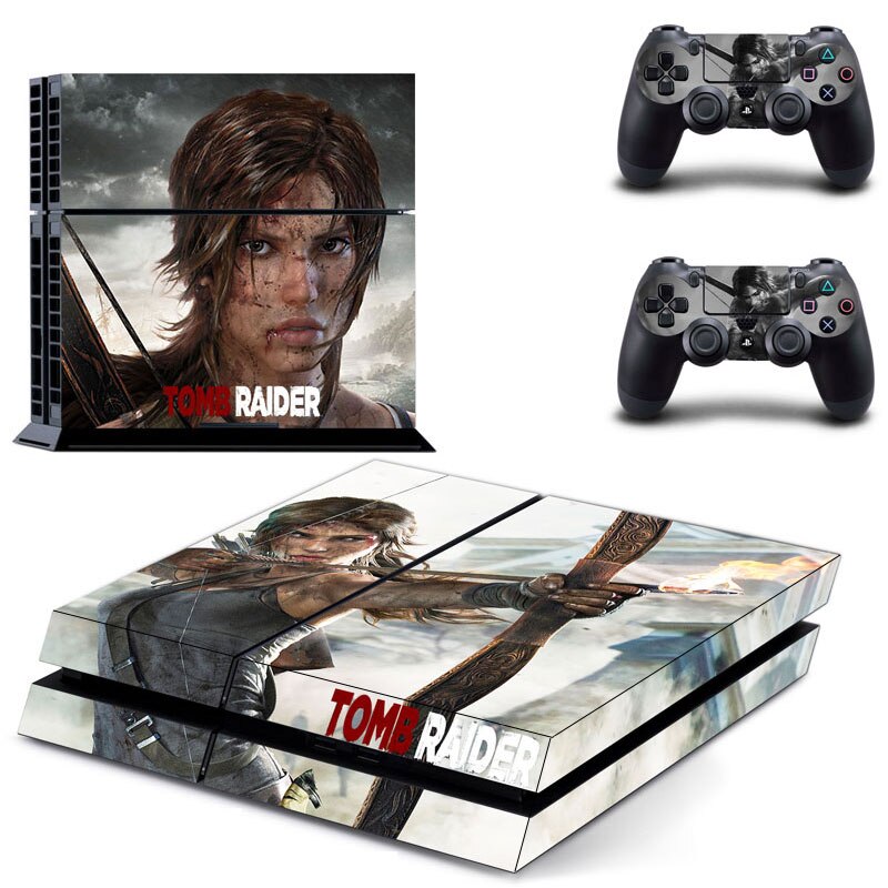 Game Tomb Raider PS4 Skin Sticker Game Tomb Raider PS4 Skin Sticker