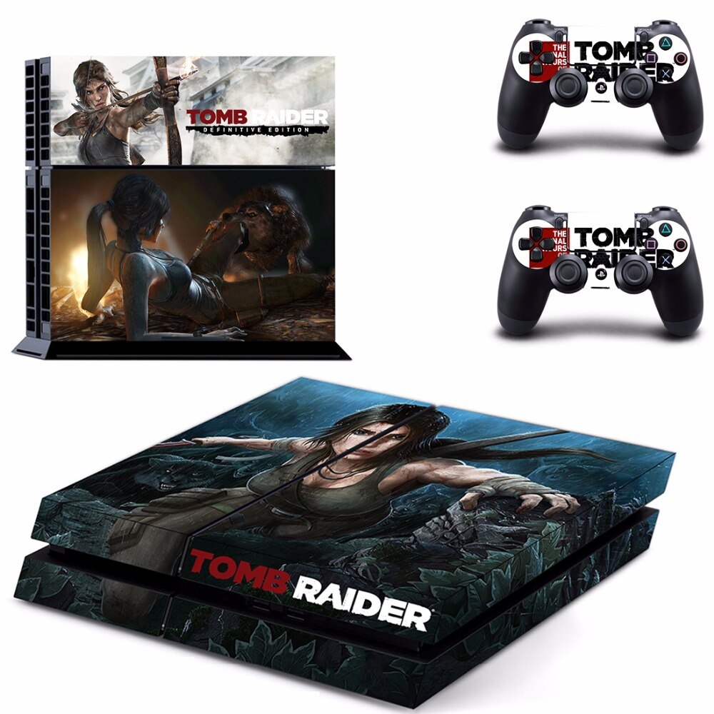 Game Tomb Raider PS4 Skin Sticker Game Tomb Raider PS4 Skin Sticker