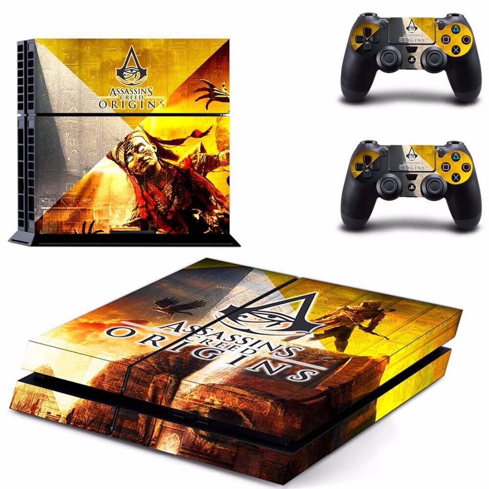 Hot Game Assassins Creed Origins PS4 Skin Sticker Hot Game Assassins Creed Origins PS4 Skin Sticker
