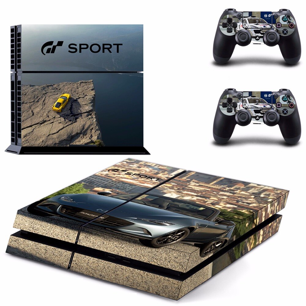 Gran Turismo Sport & GT Sport PS4 Skin Sticker Gran Turismo Sport & GT Sport PS4 Skin Sticker