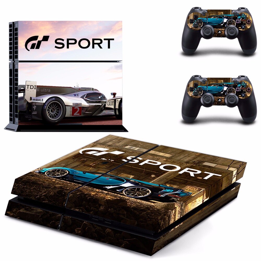Gran Turismo Sport & GT Sport PS4 Skin Sticker Gran Turismo Sport & GT Sport PS4 Skin Sticker
