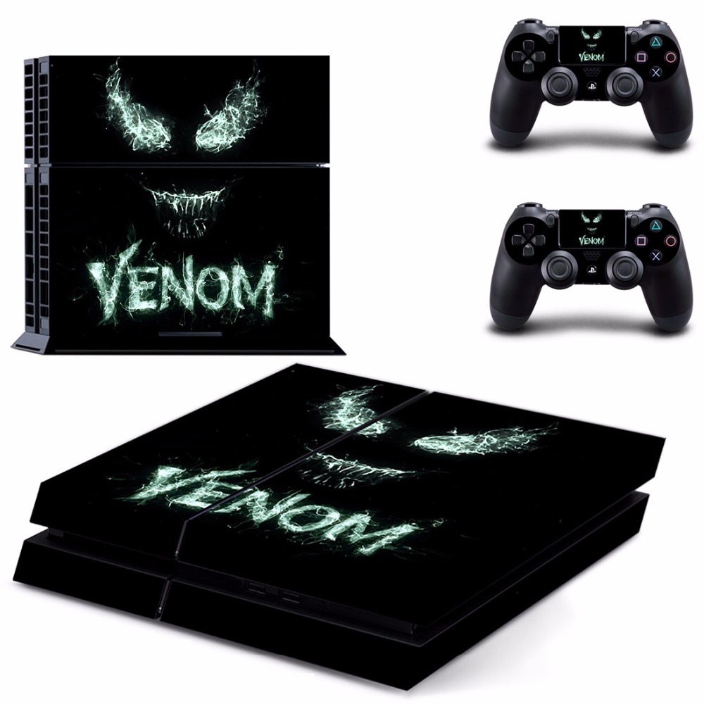 Spiderman and Venom PS4 Skin Sticker Spiderman and Venom PS4 Skin Sticker