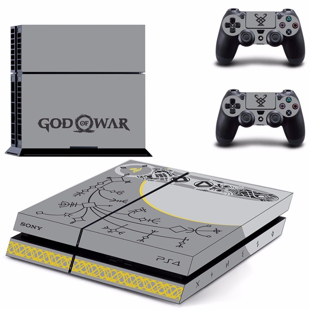 Game God of War 4 PS4 Skin Sticker Game God of War 4 PS4 Skin Sticker