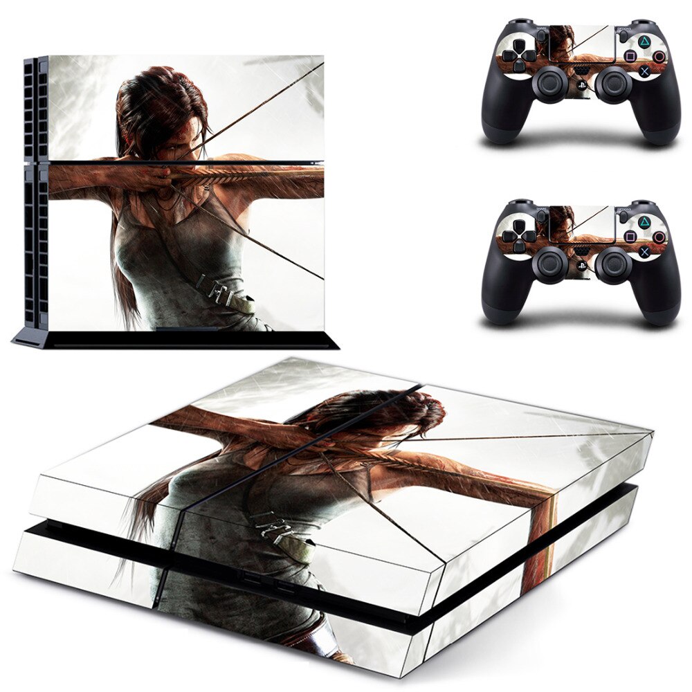 Rise of The Tomb Raider PS4 Skin Sticker Rise of The Tomb Raider PS4 Skin Sticker
