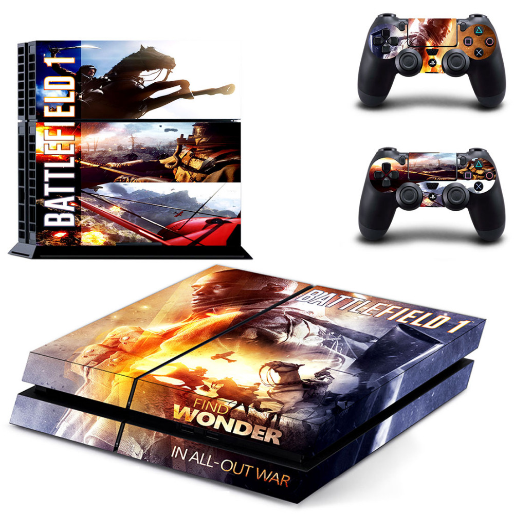 Game Battlefield 1 PS4 Skin Sticker Game Battlefield 1 PS4 Skin Sticker