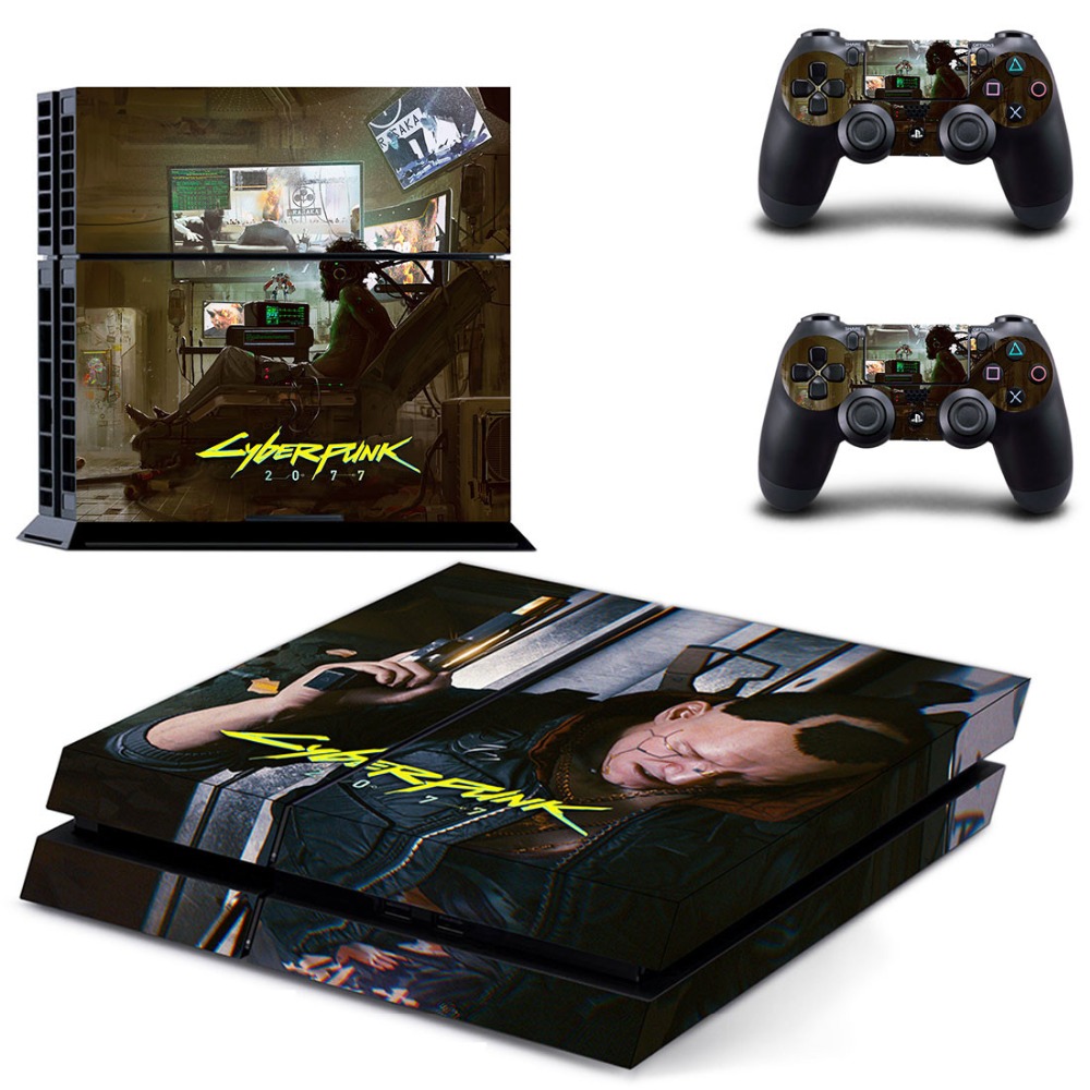 Cyberpunk 2077 PS4 Skin Sticker Cyberpunk 2077 PS4 Skin Sticker