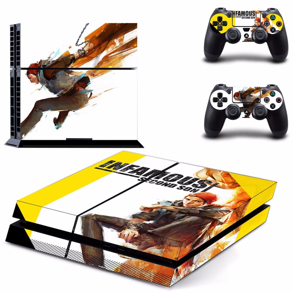 Infamous Second Son PS4 Skin Sticker Infamous Second Son PS4 Skin Sticker