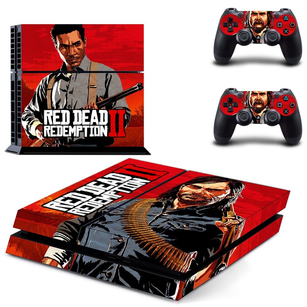 Red Dead Redemption 2 PS4 Skin Sticker Red Dead Redemption 2 PS4 Skin Sticker