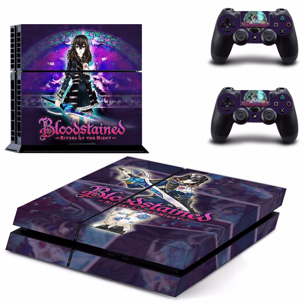 Bloodstained Ritual of the Night PS4 Skin Sticker Bloodstained Ritual of the Night PS4 Skin Sticker