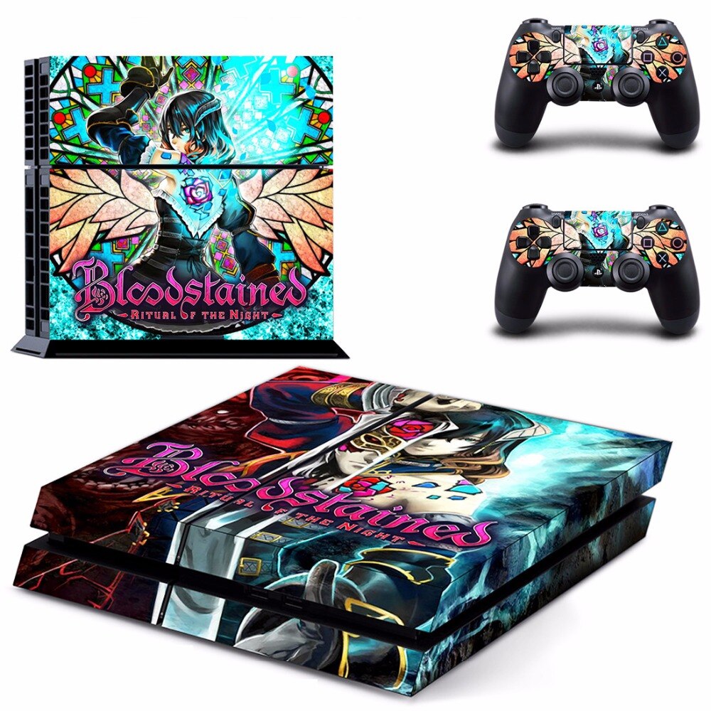 Bloodstained Ritual of the Night PS4 Skin Sticker Bloodstained Ritual of the Night PS4 Skin Sticker