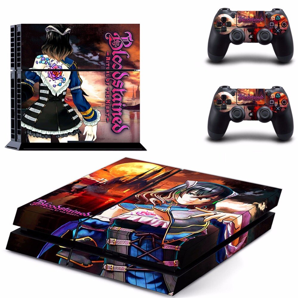 Bloodstained Ritual of the Night PS4 Skin Sticker Bloodstained Ritual of the Night PS4 Skin Sticker