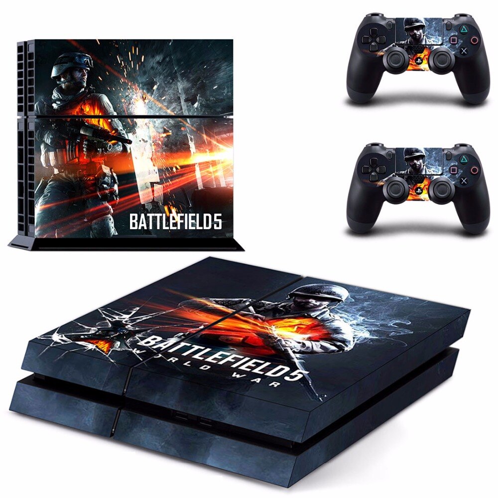 Game Battlefield 5 PS4 Skin Sticker Game Battlefield 5 PS4 Skin Sticker