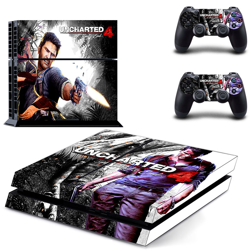 Uncharted 4 A Thief's End PS4 Skin Sticker Uncharted 4 A Thief's End PS4 Skin Sticker
