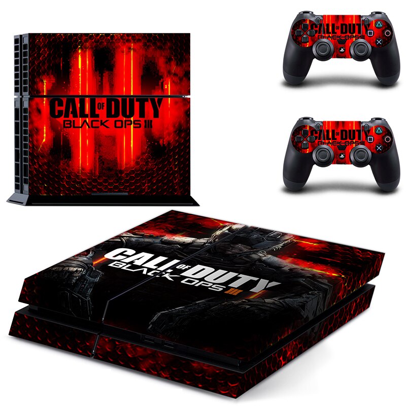 Game Call of Duty Black OPS III PS4 Skin Sticker Game Call of Duty Black OPS III PS4 Skin Sticker