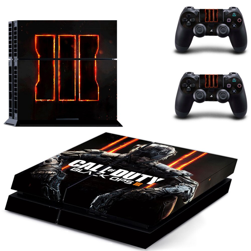 Call of Duty Black OPS III PS4 Skin Sticker Call of Duty Black OPS III PS4 Skin Sticker