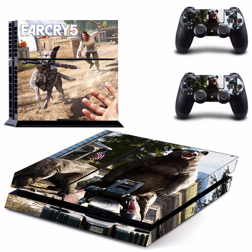 Game Far Cry 5 Farcry 5 PS4 Skin Sticker Game Far Cry 5 Farcry 5 PS4 Skin Sticker