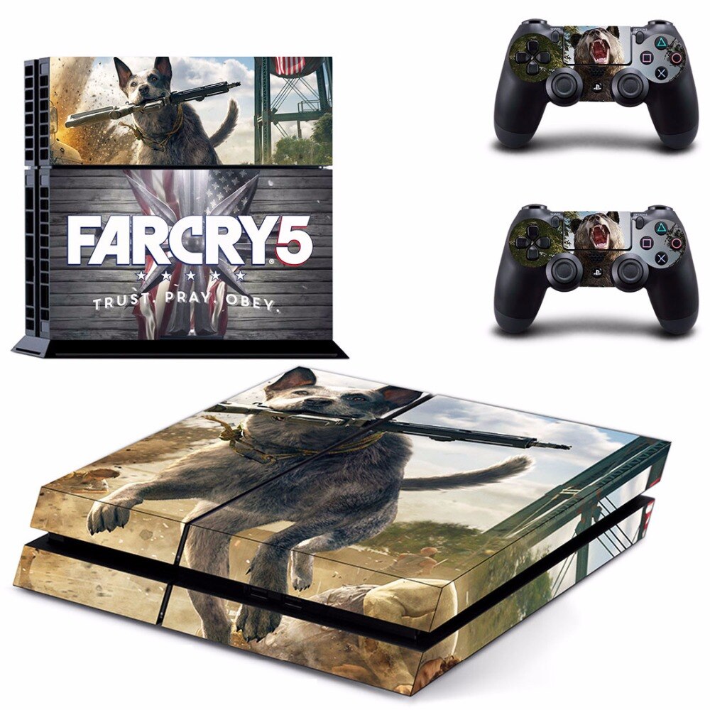 Game Far Cry 5 Farcry 5 PS4 Skin Sticker Game Far Cry 5 Farcry 5 PS4 Skin Sticker