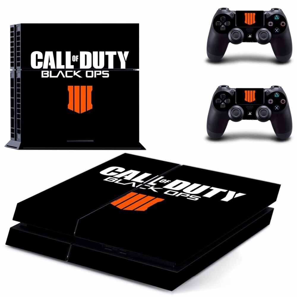 PS4 Skin Sticker Call of Duty Black OPS 4 IIII PS4 Skin Sticker Call of Duty Black OPS 4 IIII