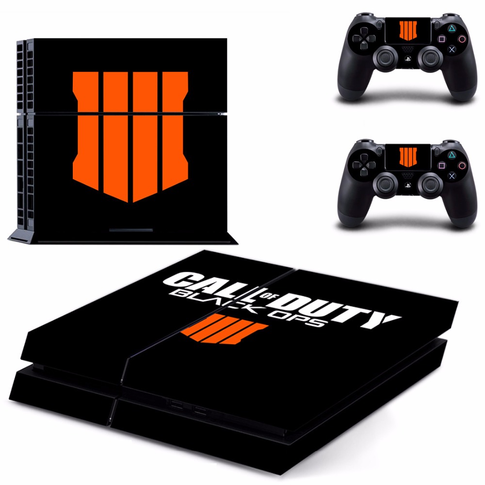 PS4 Skin Sticker Call of Duty Black OPS 4 IIII PS4 Skin Sticker Call of Duty Black OPS 4 IIII