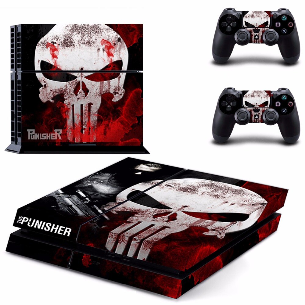 The Punisher PS4 Skin Sticker The Punisher PS4 Skin Sticker