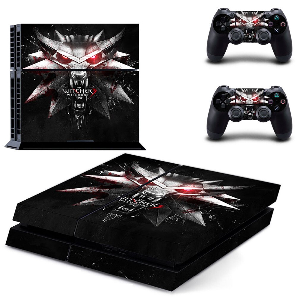The Witcher 3 Wild Hunt PS4 Skin Sticker The Witcher 3 Wild Hunt PS4 Skin Sticker