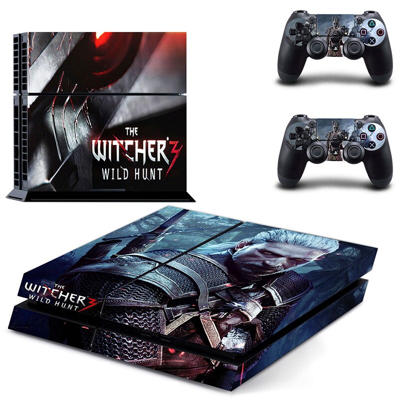 The Witcher 3 Wild Hunt PS4 Skin Sticker The Witcher 3 Wild Hunt PS4 Skin Sticker