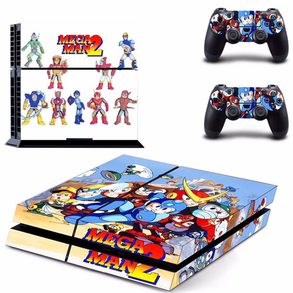 Game Mega Man 2 PS4 Skin Sticker Game Mega Man 2 PS4 Skin Sticker