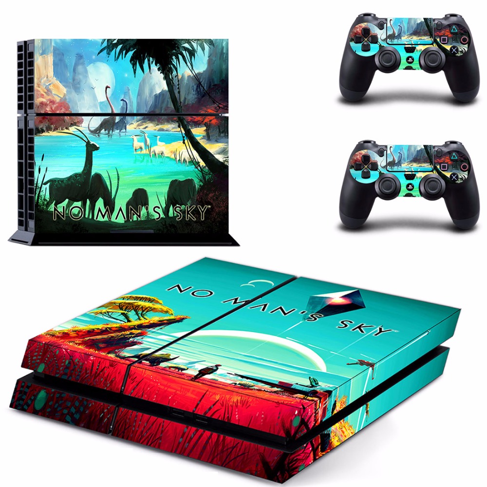 Game No Man's Sky PS4 Skin Sticker Game No Man's Sky PS4 Skin Sticker