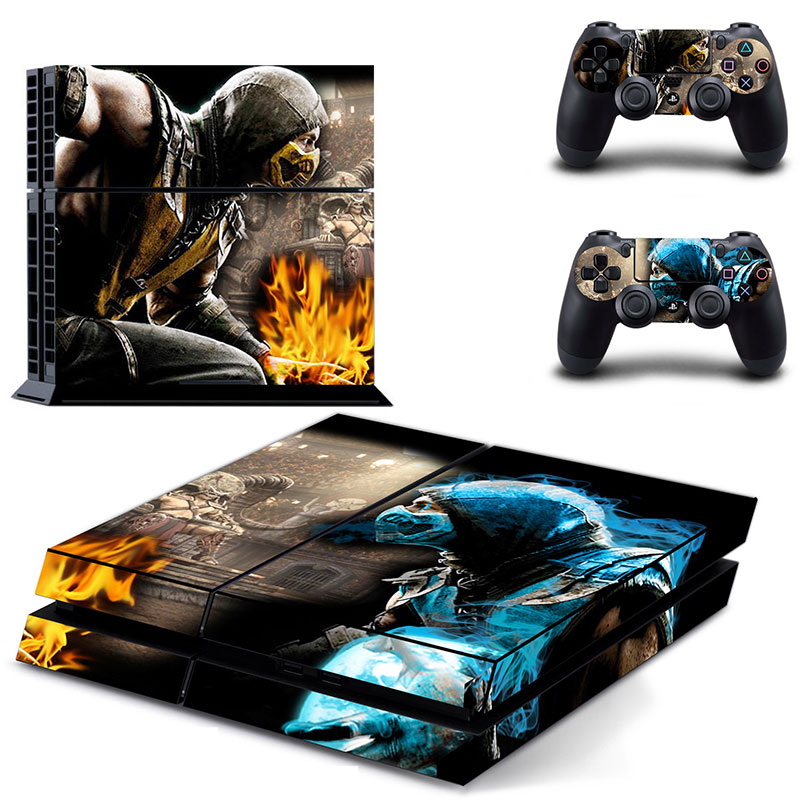 Mortal Kombat PS4 Skin Sticker Mortal Kombat PS4 Skin Sticker