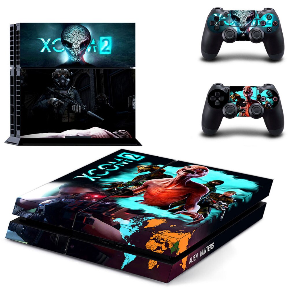 Game Xcom 2 Aline Hunters PS4 Skin Sticker Game Xcom 2 Aline Hunters PS4 Skin Sticker