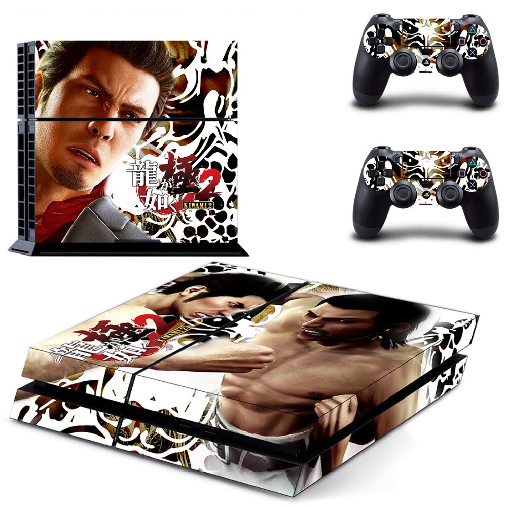 Yakuza Kiwami 2 PS4 Skin Sticker Yakuza Kiwami 2 PS4 Skin Sticker