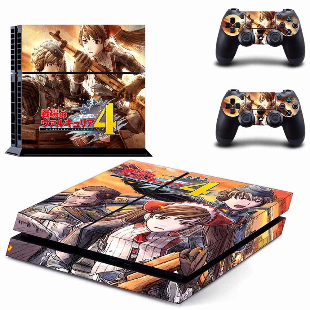 Game Valkyria Chronicles 4 PS4 Skin Sticker Game Valkyria Chronicles 4 PS4 Skin Sticker