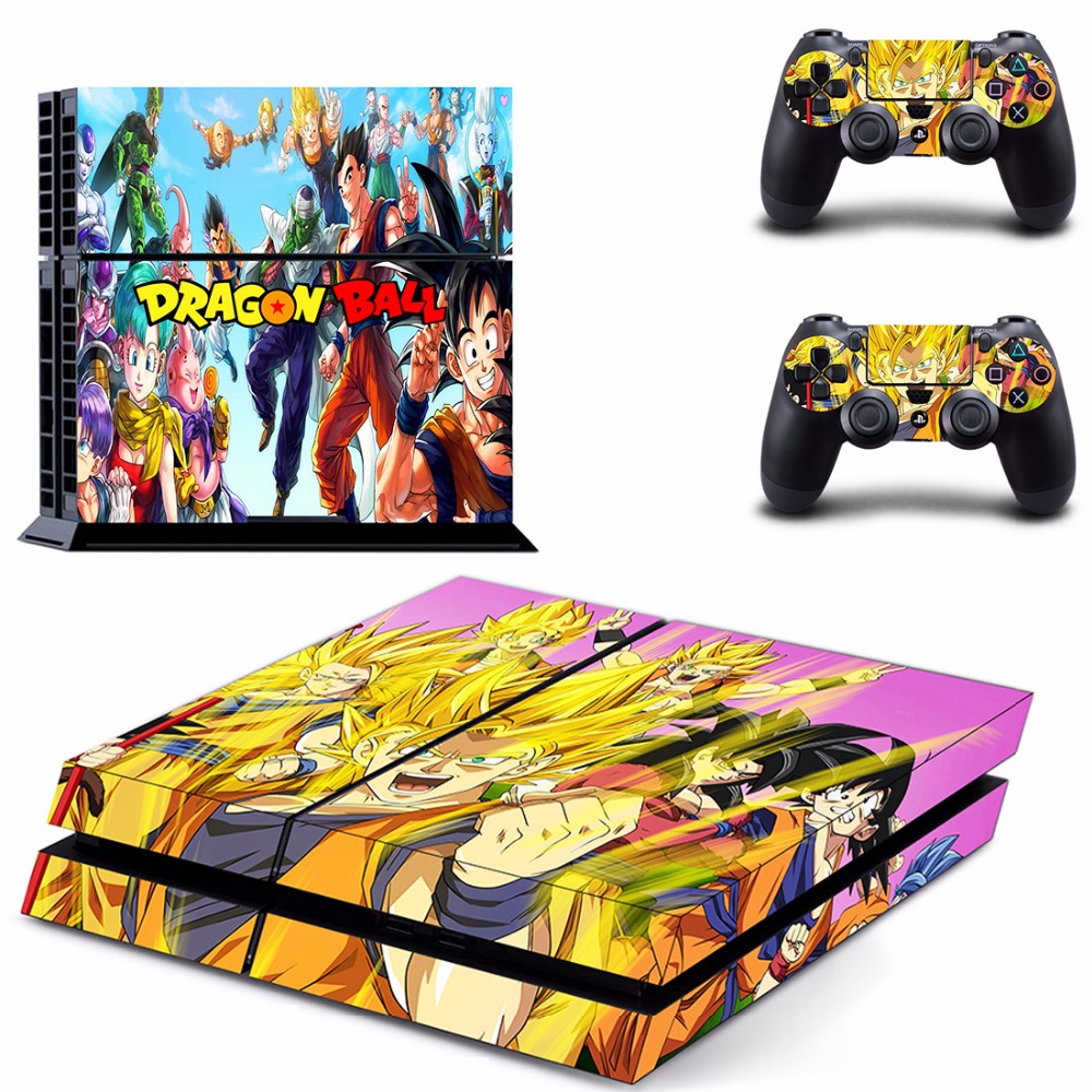 Dragon Ball Super PS4 Skin Sticker Dragon Ball Super PS4 Skin Sticker