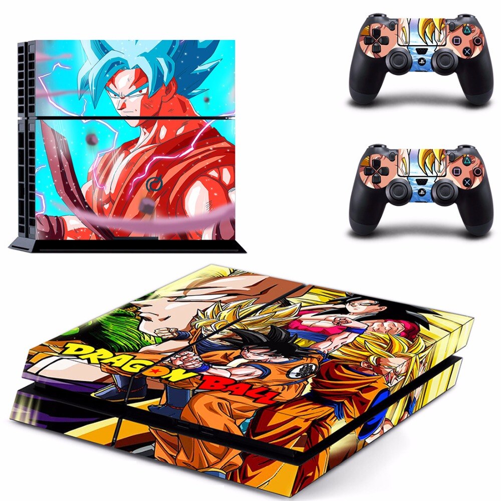 Dragon Ball Super PS4 Skin Sticker Dragon Ball Super PS4 Skin Sticker