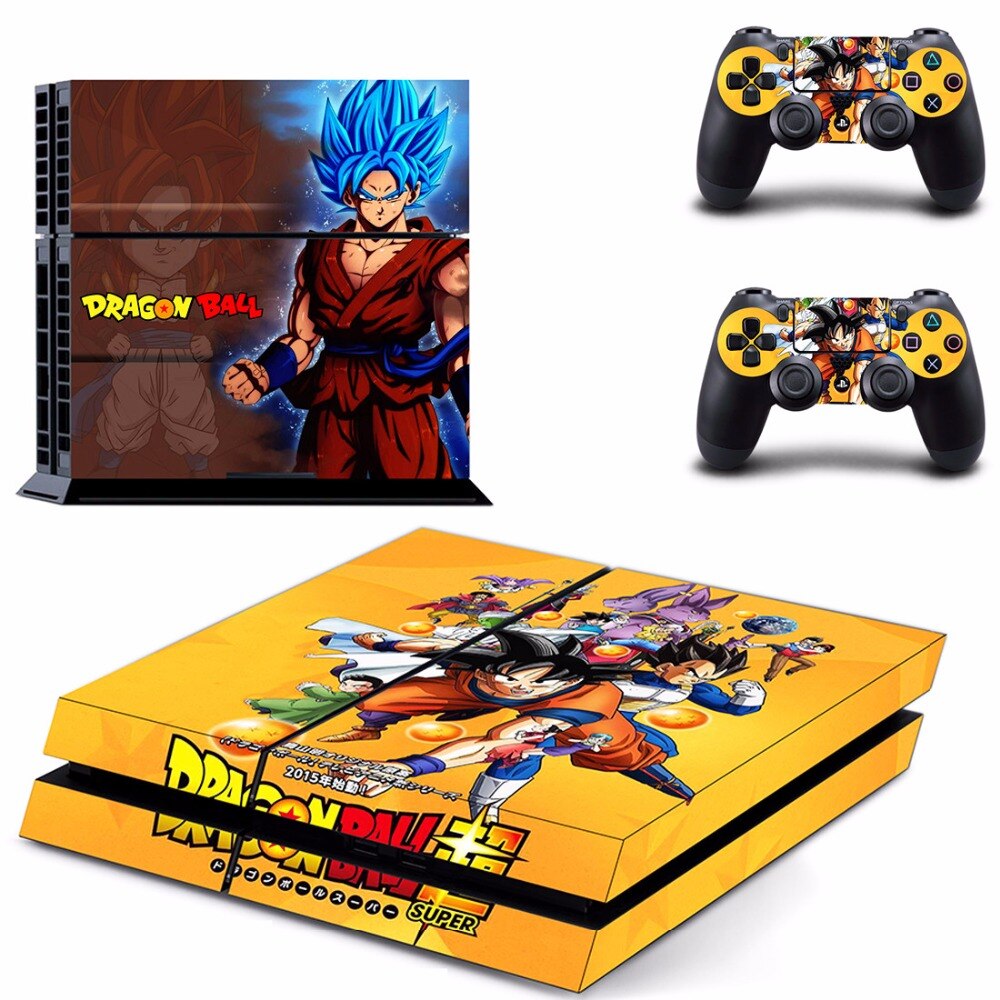 Dragon Ball Super PS4 Skin Sticker Dragon Ball Super PS4 Skin Sticker
