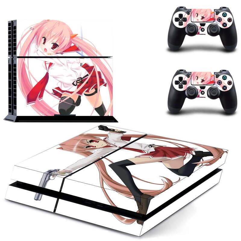 Anime Date A Live Tokisaki Kurumi PS4 Skin Sticker Anime Date A Live Tokisaki Kurumi PS4 Skin Sticker