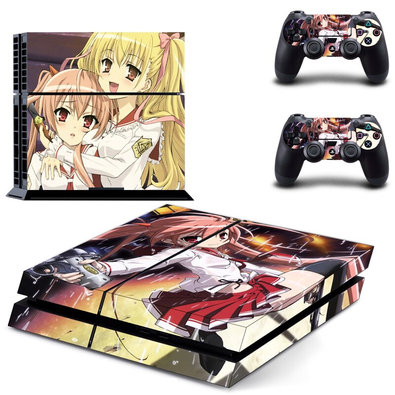Anime Date A Live Tokisaki Kurumi PS4 Skin Sticker Anime Date A Live Tokisaki Kurumi PS4 Skin Sticker