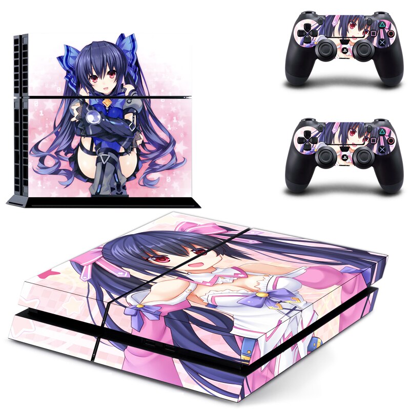 Anime Date A Live Tokisaki Kurumi PS4 Skin Sticker Anime Date A Live Tokisaki Kurumi PS4 Skin Sticker