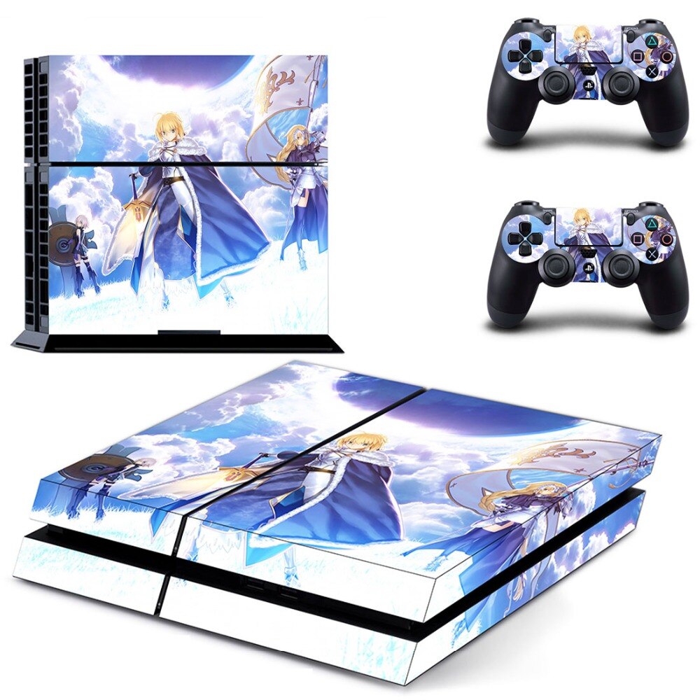 Anime Cute Girl Saber PS4 Skin Sticker Anime Cute Girl Saber PS4 Skin Sticker