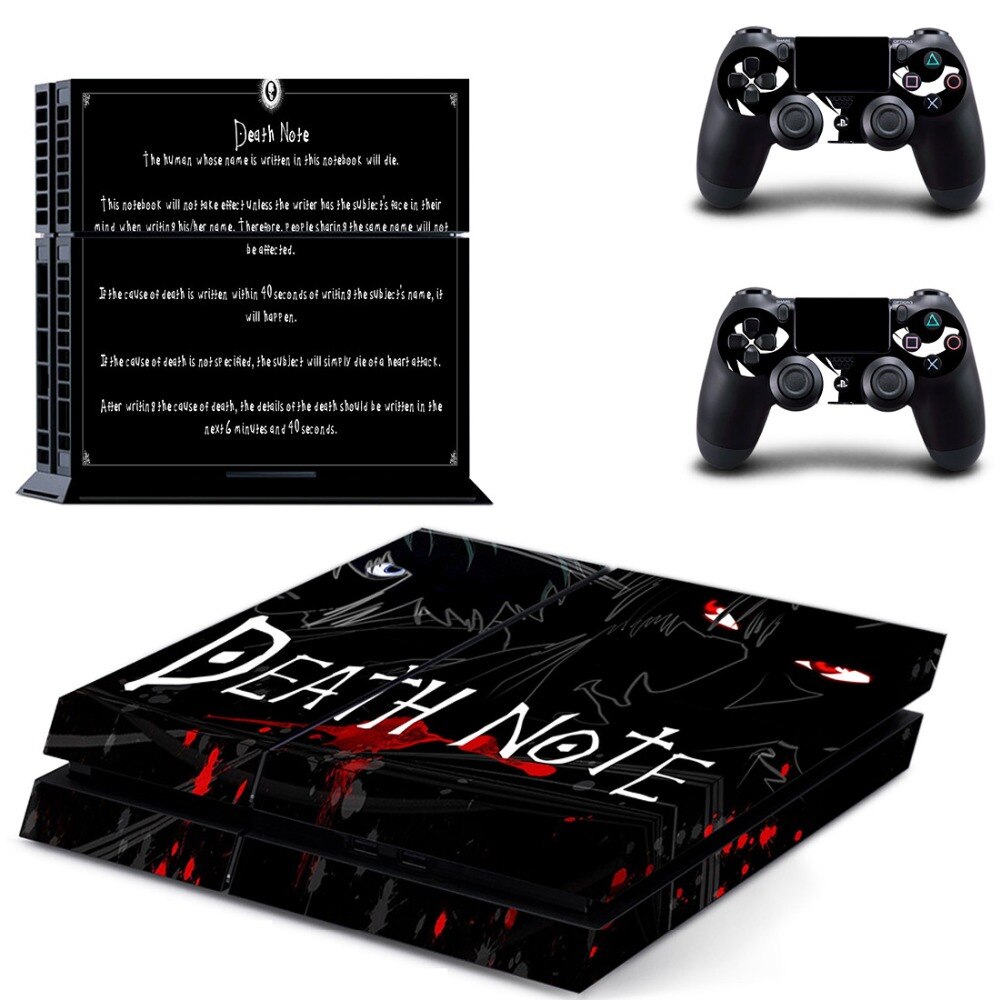 PS4 Skin Sticker - Anime Death Note PS4 Skin Sticker - Anime Death Note