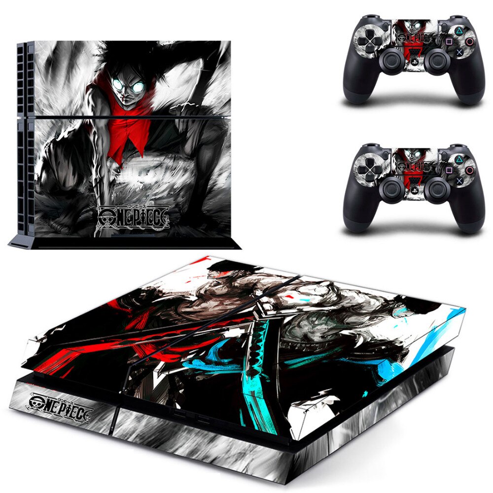Anime One Piece Luffy PS4 Skin Sticker Anime One Piece Luffy PS4 Skin Sticker